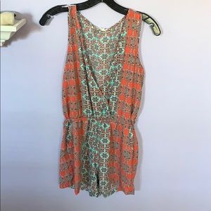 Chelsea & Violet patterned romper